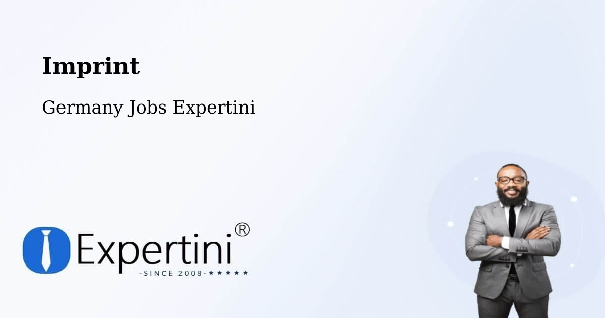 Imprint – Monheim - Germany Jobs Expertini