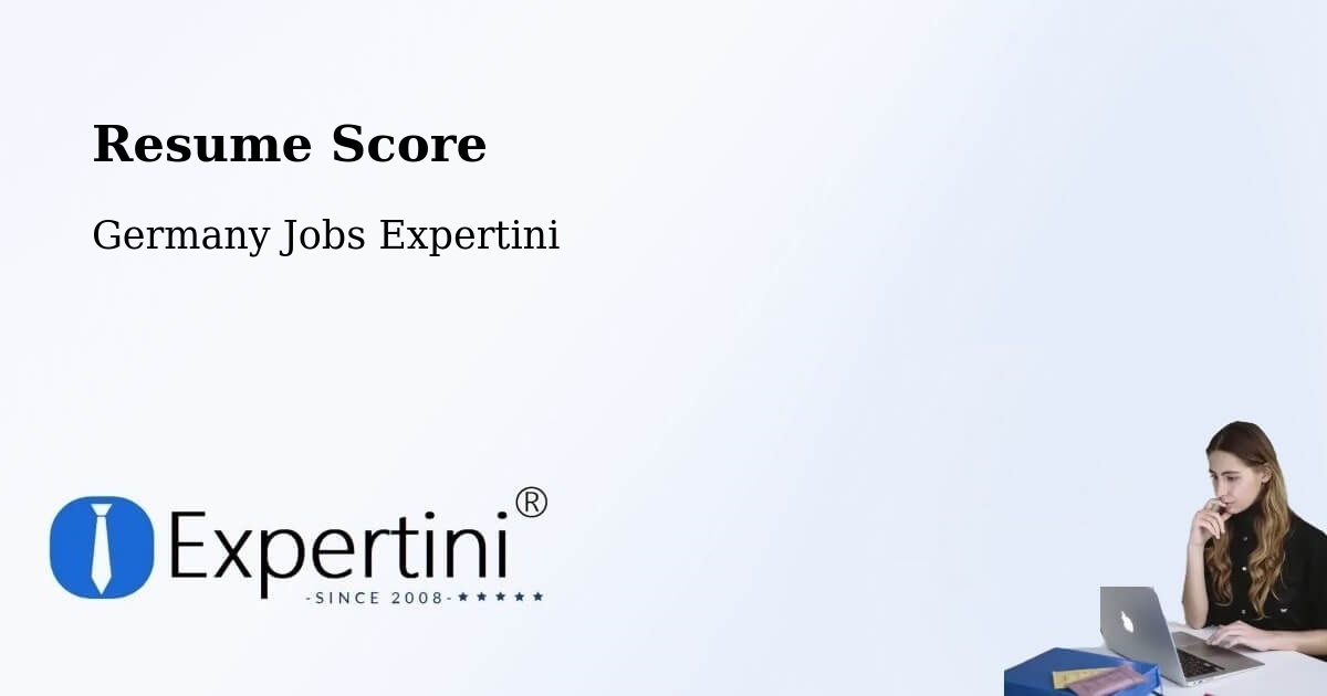 Resume Score & Job Description Match Tool – Monheim - Germany Jobs Expertini
